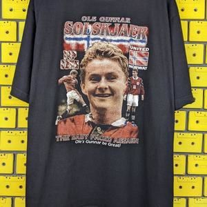 Ole Gunnar Solskjaer Mu Manchester United Football Soccer The Shirt